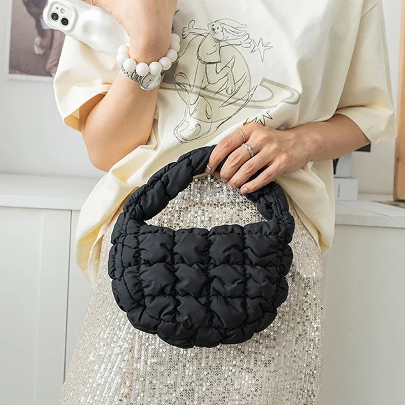 Fashion Mini Puffer Tote Bag - WIVAStore