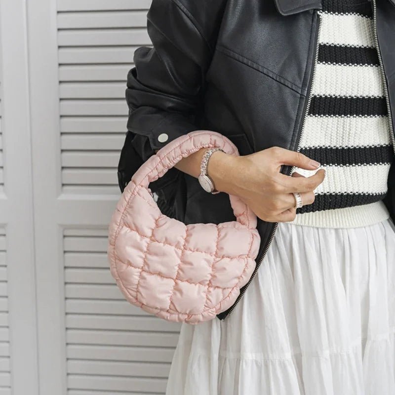 Fashion Mini Puffer Tote Bag - WIVAStore