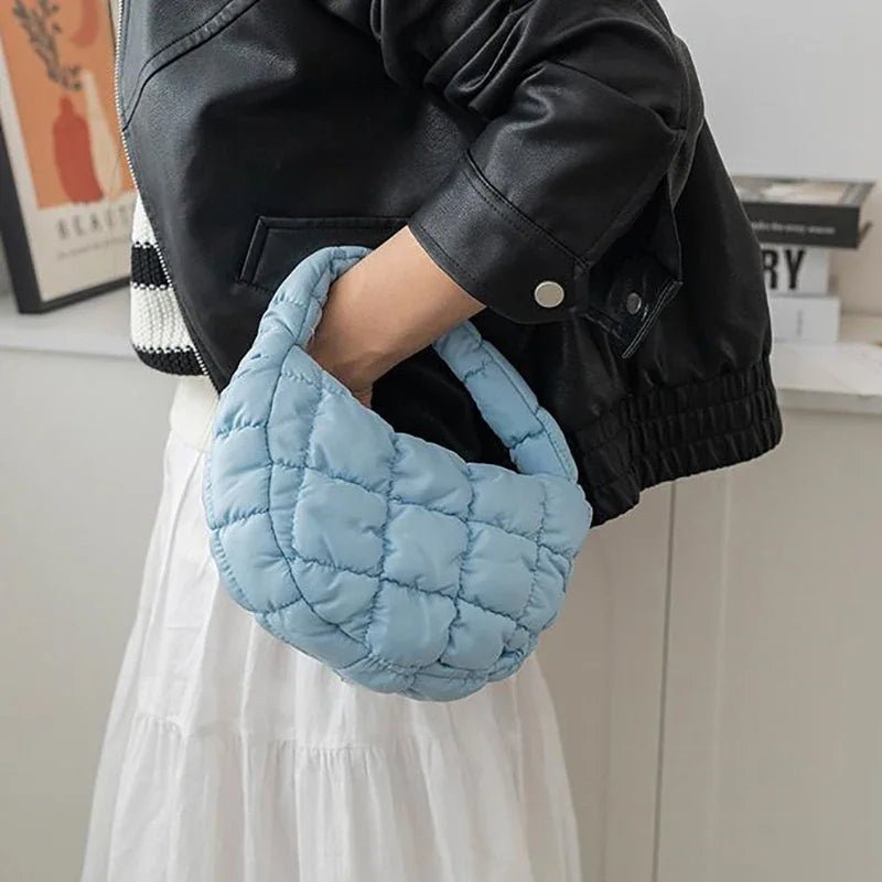 Fashion Mini Puffer Tote Bag - WIVAStore
