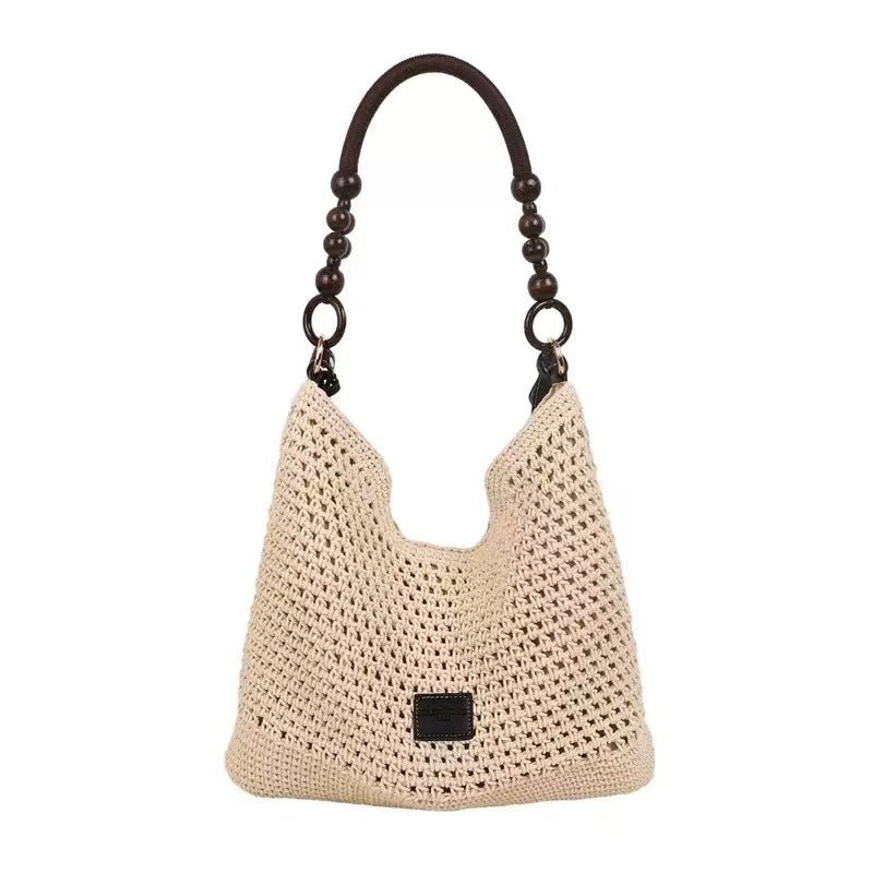 Fashion Premium Tote – Large Summer Woven Straw Shoulder Bag, Convertible Crossbody Purse - WIVAStore