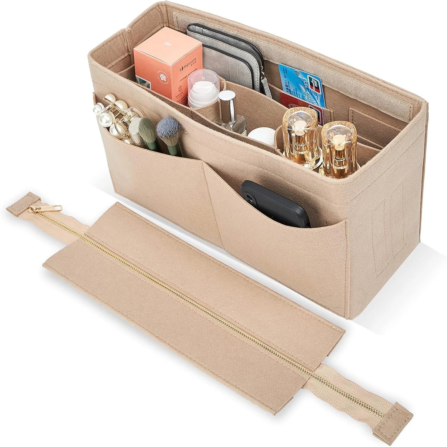 Felt Purse Organizer Insert Onthego MM Handbag Tote Bag - WIVAStore