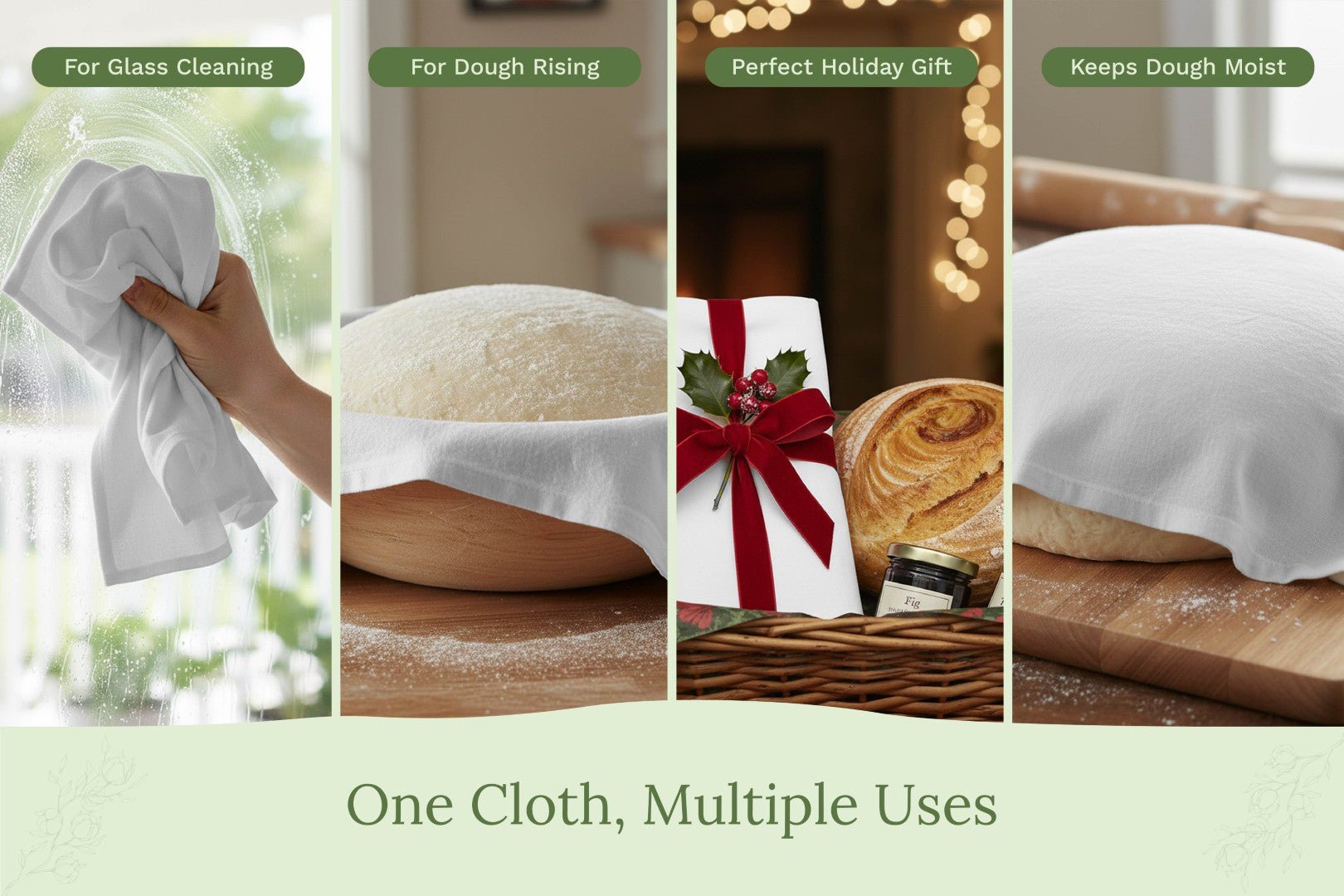 Flour Sack Kitchen Towels - WIVAStore