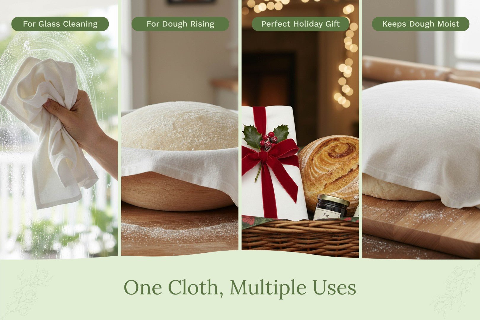 Flour Sack Kitchen Towels - WIVAStore