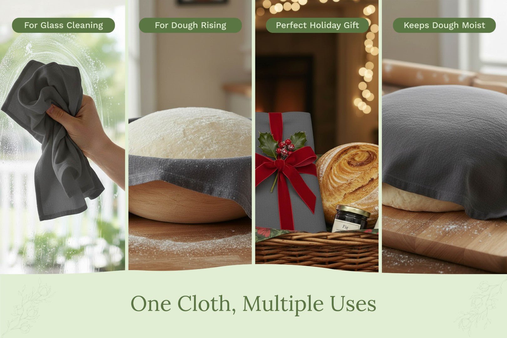 Flour Sack Kitchen Towels - WIVAStore
