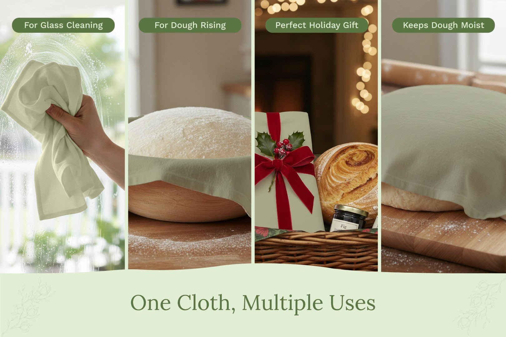 Flour Sack Kitchen Towels - WIVAStore
