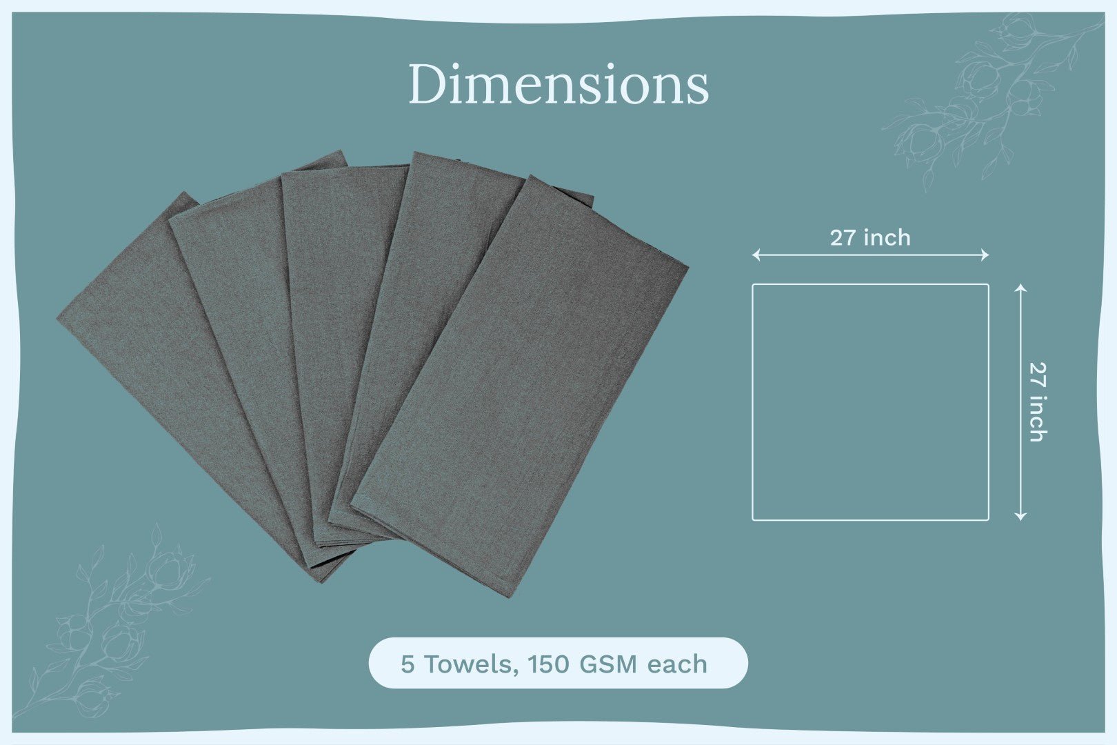 Flour Sack Kitchen Towels - WIVAStore