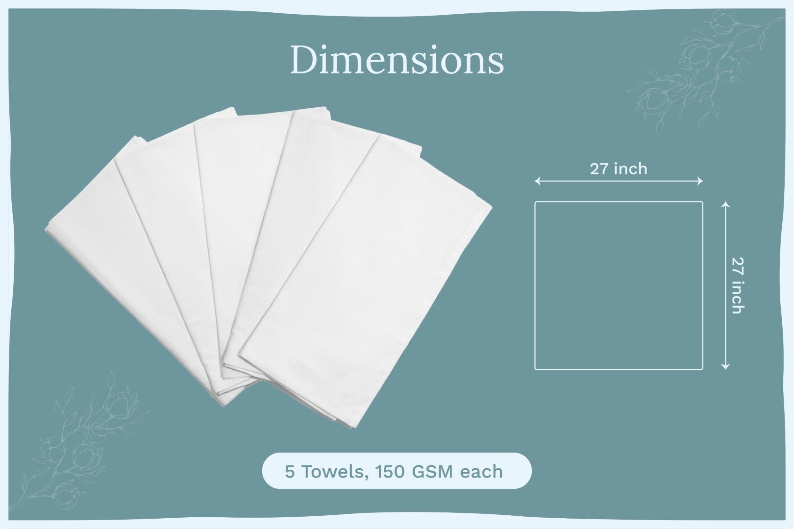 Flour Sack Kitchen Towels - WIVAStore