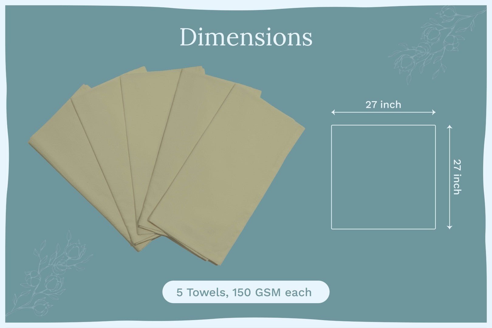 Flour Sack Kitchen Towels - WIVAStore