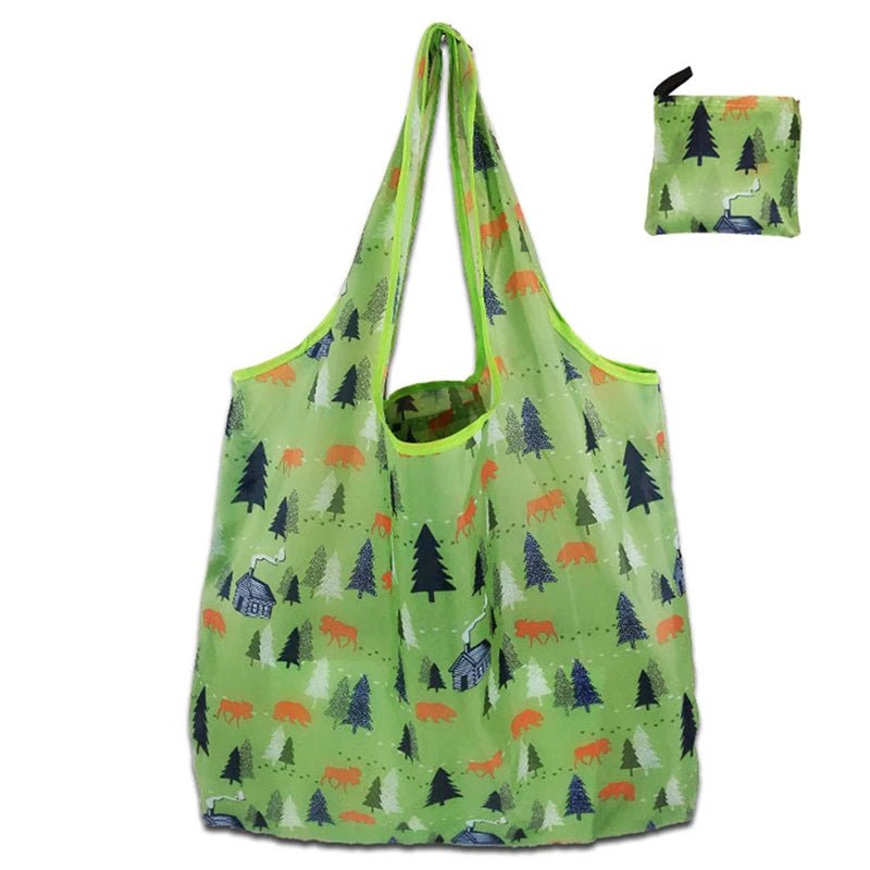 Foldable Tote Bag Portable Cloth Eco Grocery Bag - WIVAStore