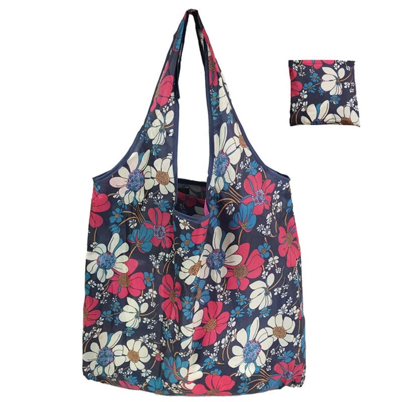 Foldable Tote Bag Portable Cloth Eco Grocery Bag - WIVAStore