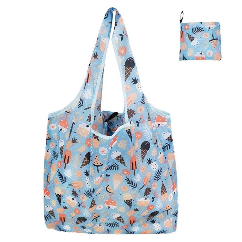 Foldable Tote Bag Portable Cloth Eco Grocery Bag - WIVAStore