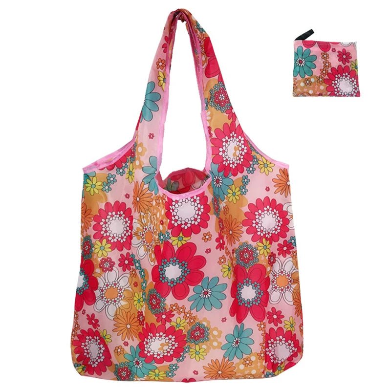 Foldable Tote Bag Portable Cloth Eco Grocery Bag - WIVAStore