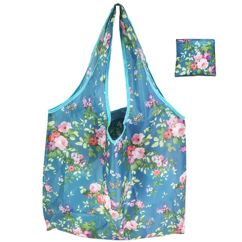 Foldable Tote Bag Portable Cloth Eco Grocery Bag - WIVAStore