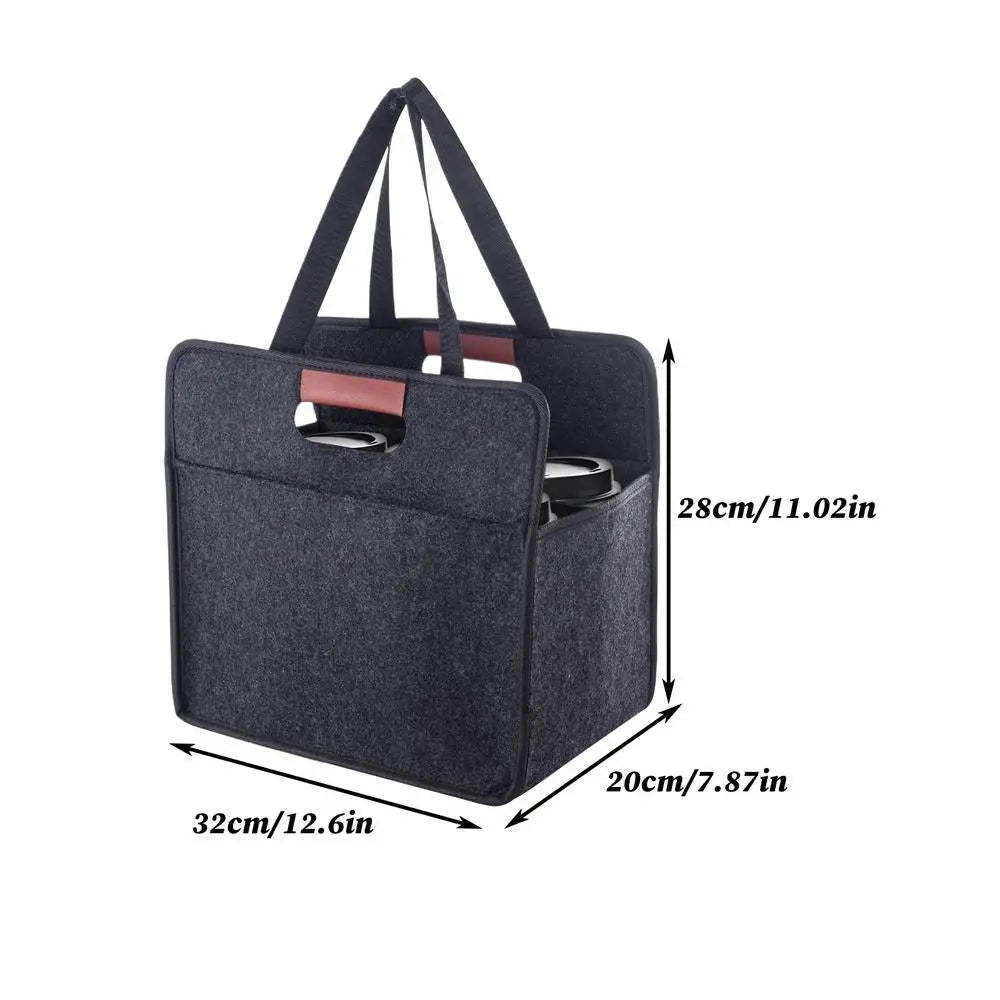 Foldable Tote Bag With Handles for Daily Commute - WIVAStore