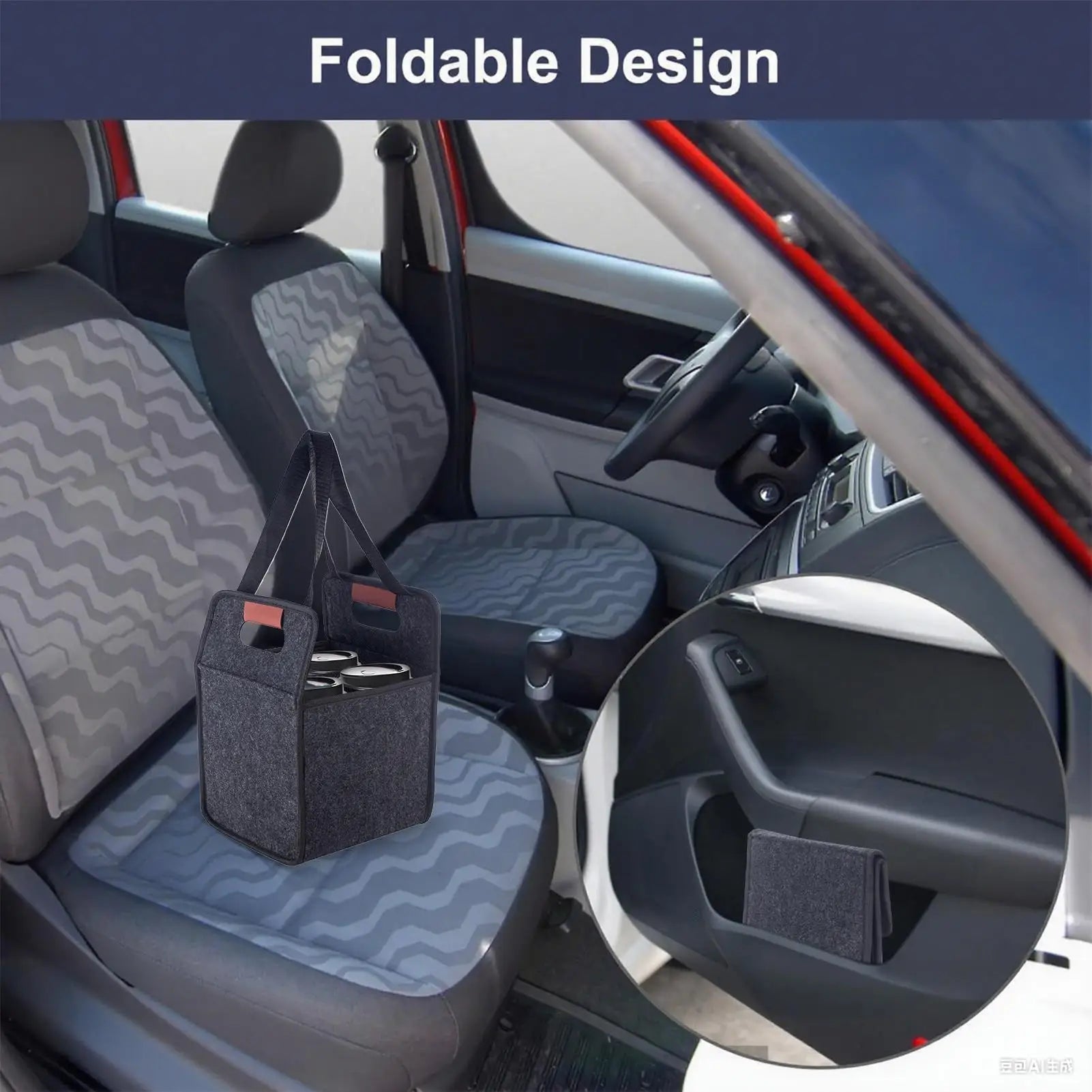 Foldable Tote Bag With Handles for Daily Commute - WIVAStore