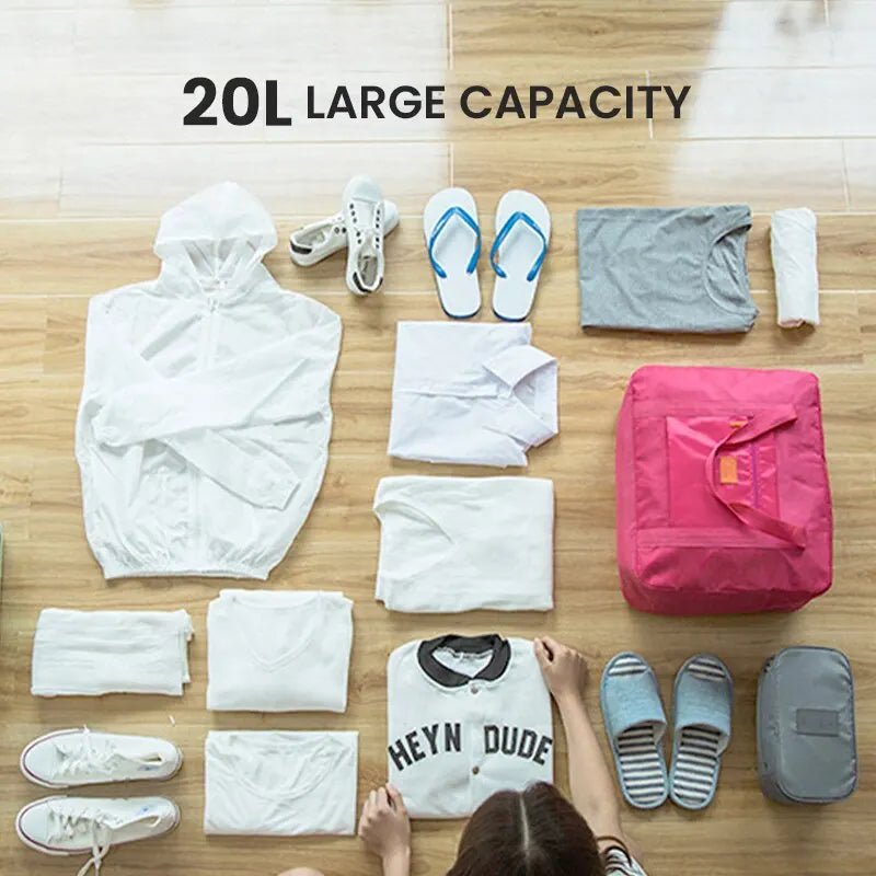 Foldable Travel Totes - Lightweight Weekender Overnight Bag - WIVAStore