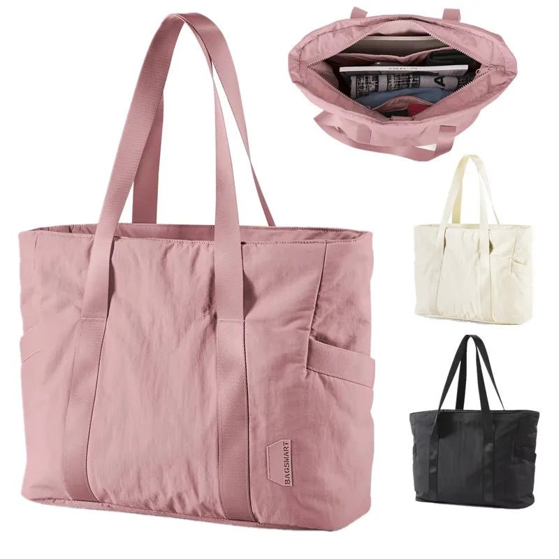 Gym or Yoga Shoulder Bag with Yoga Mat Buckle - WIVAStore