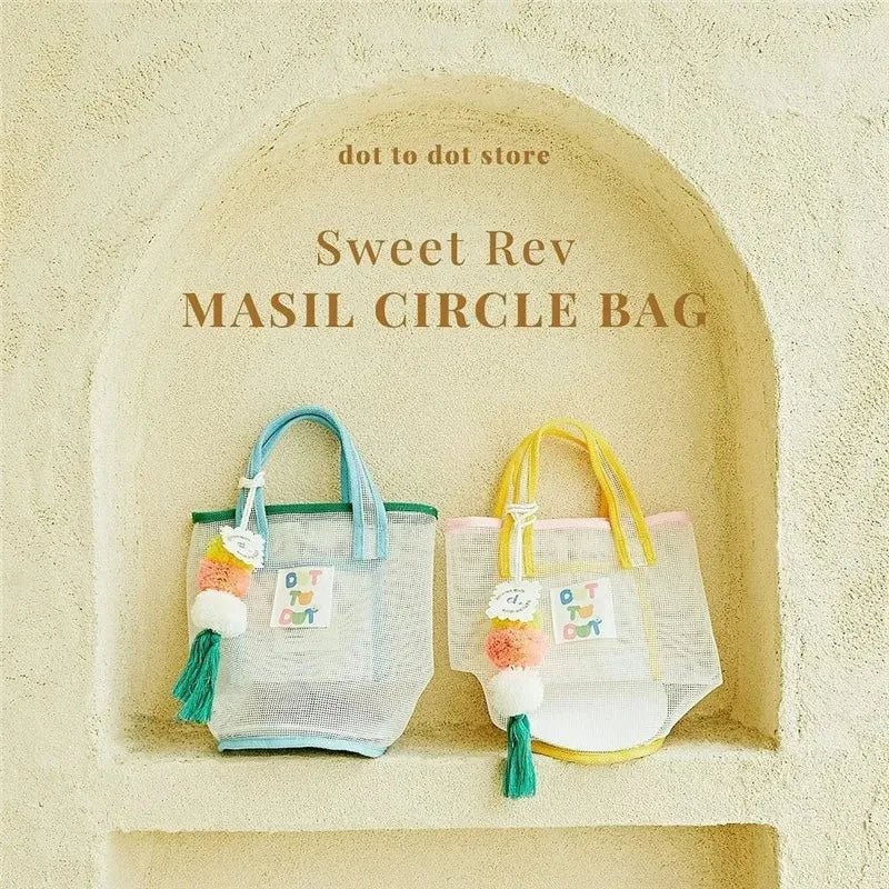 Handwoven Straw Tote Bag Bohemian - Style - WIVAStore