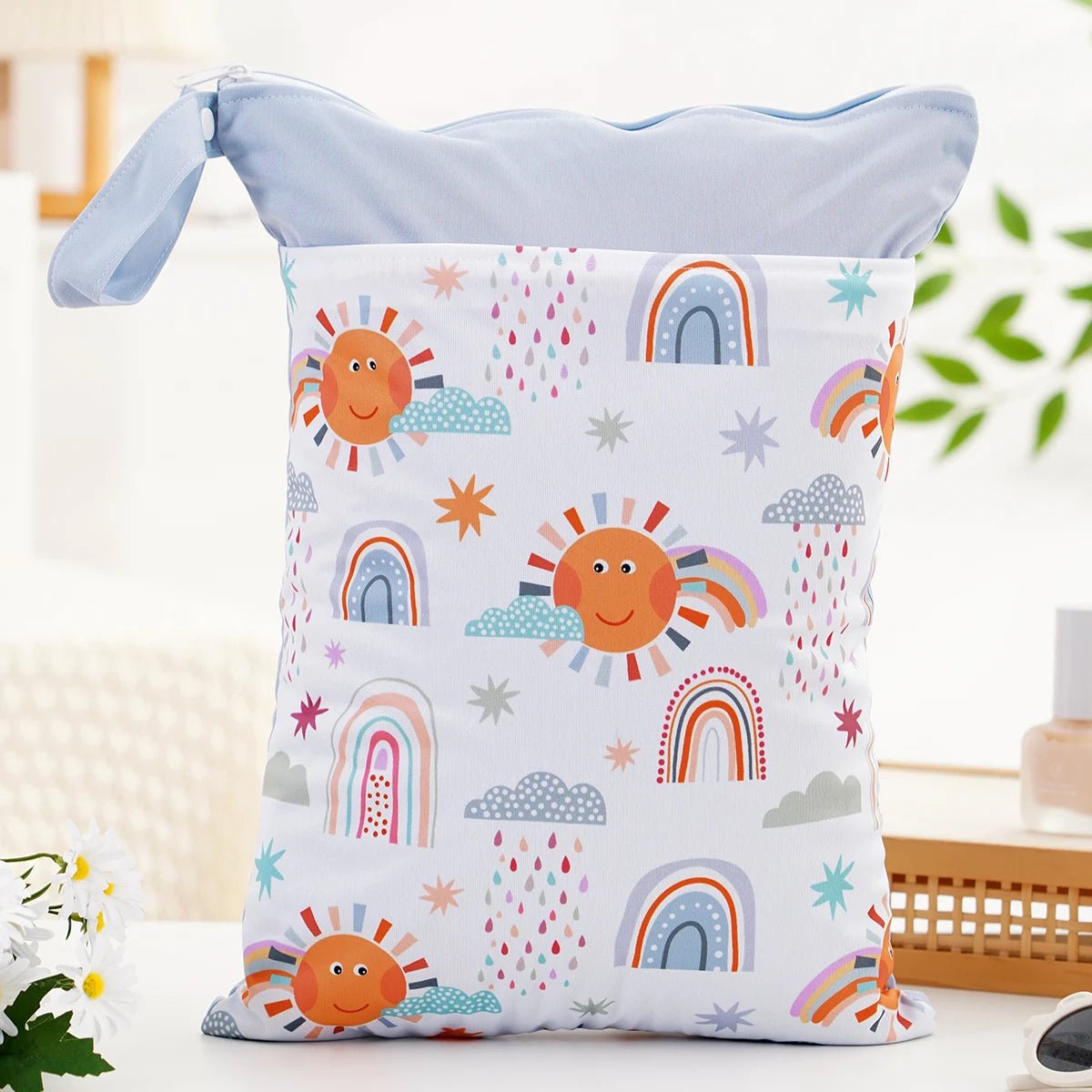 HappyFlute 1PC Portable Baby Diaper Bag - Printed Waterproof - WIVAStore