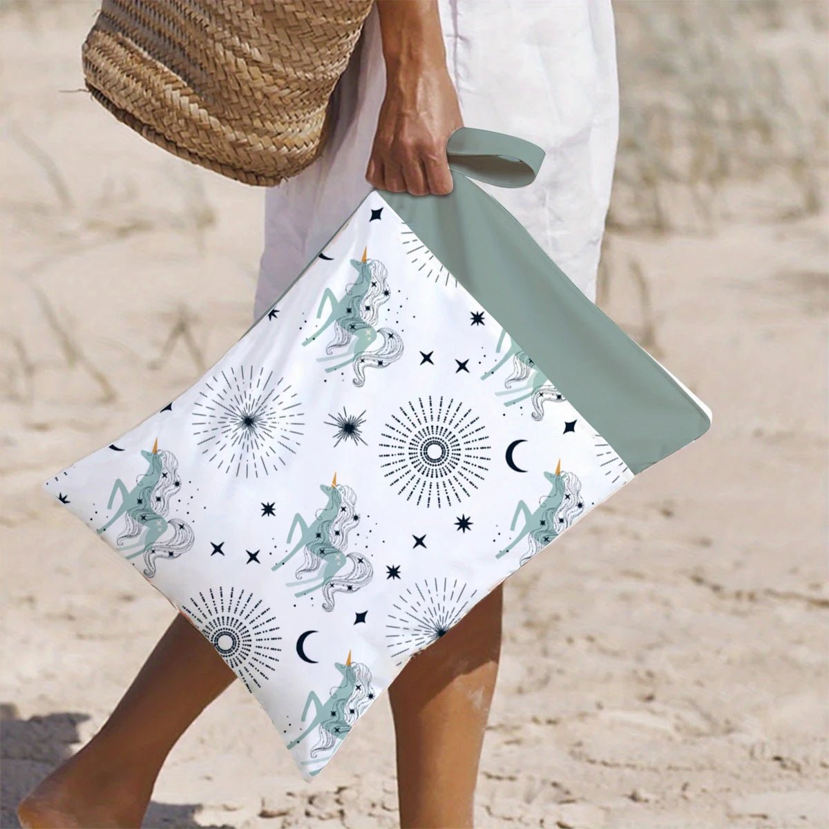 HappyFlute 1PC Portable Baby Diaper Bag - Printed Waterproof - WIVAStore