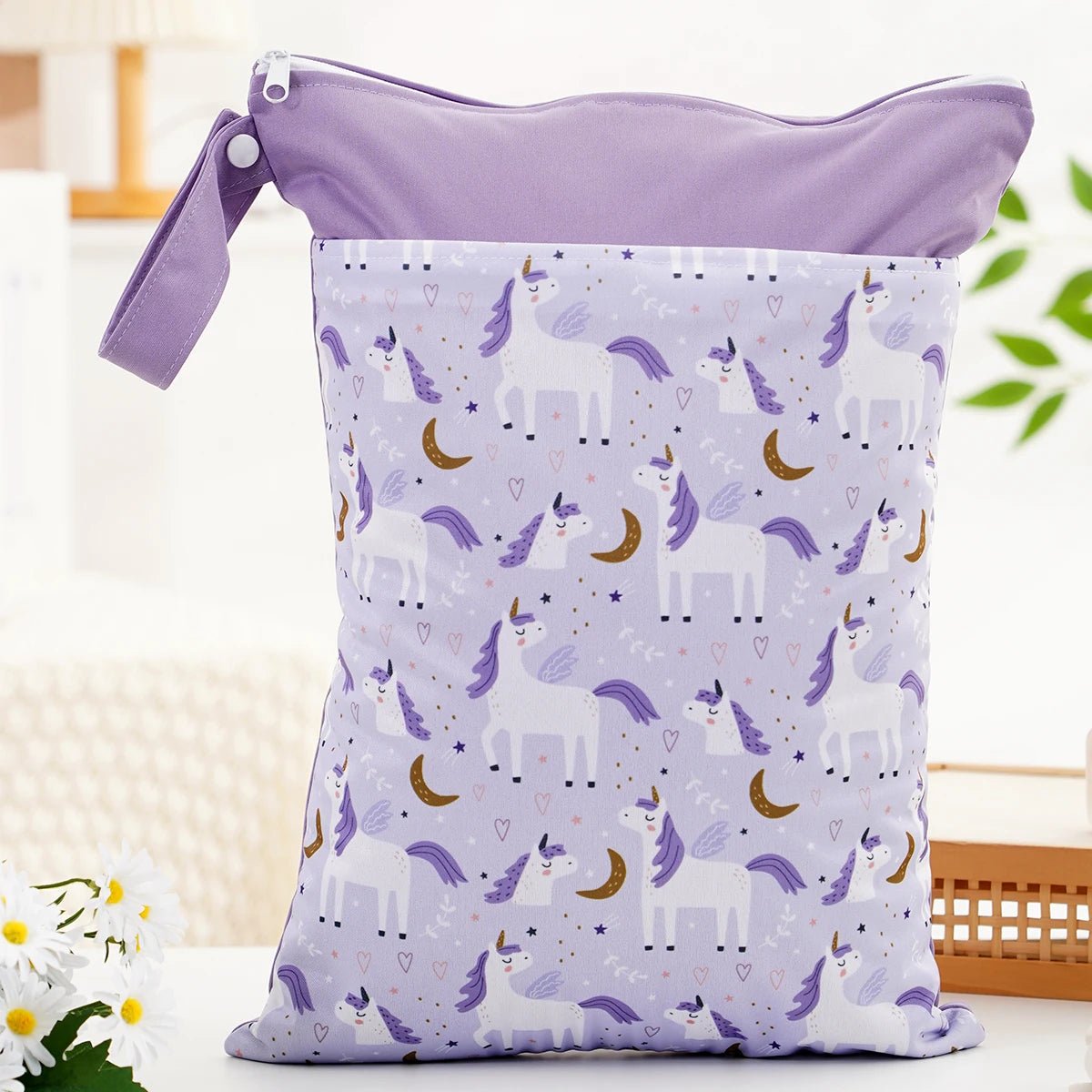 HappyFlute 1PC Portable Baby Diaper Bag - Printed Waterproof - WIVAStore