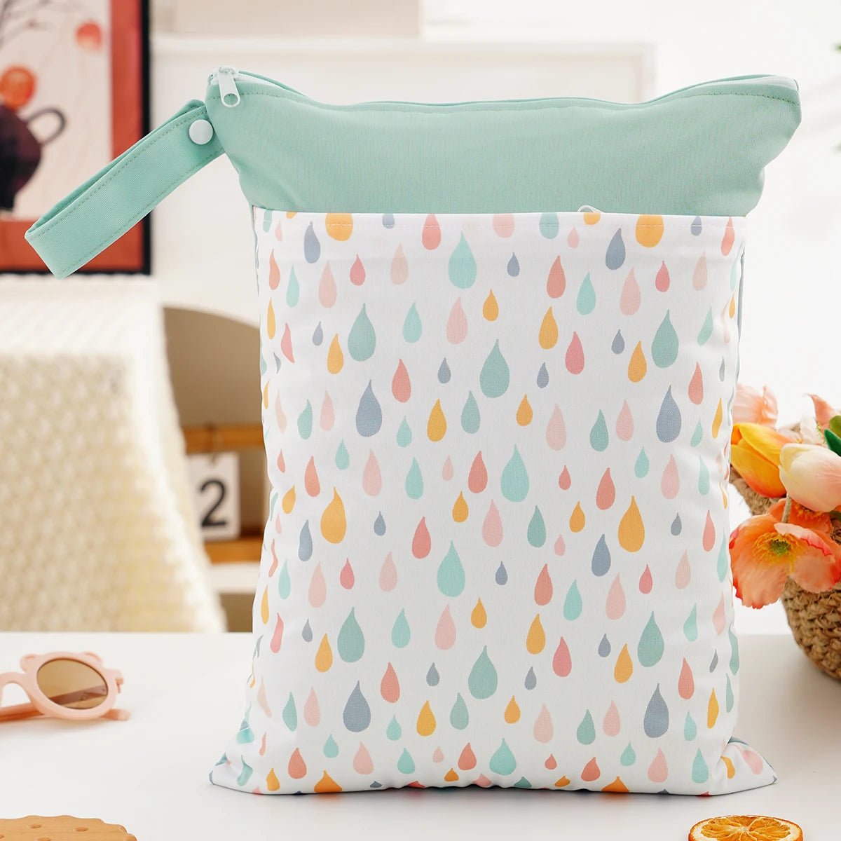 HappyFlute 1PC Portable Baby Diaper Bag - Printed Waterproof - WIVAStore