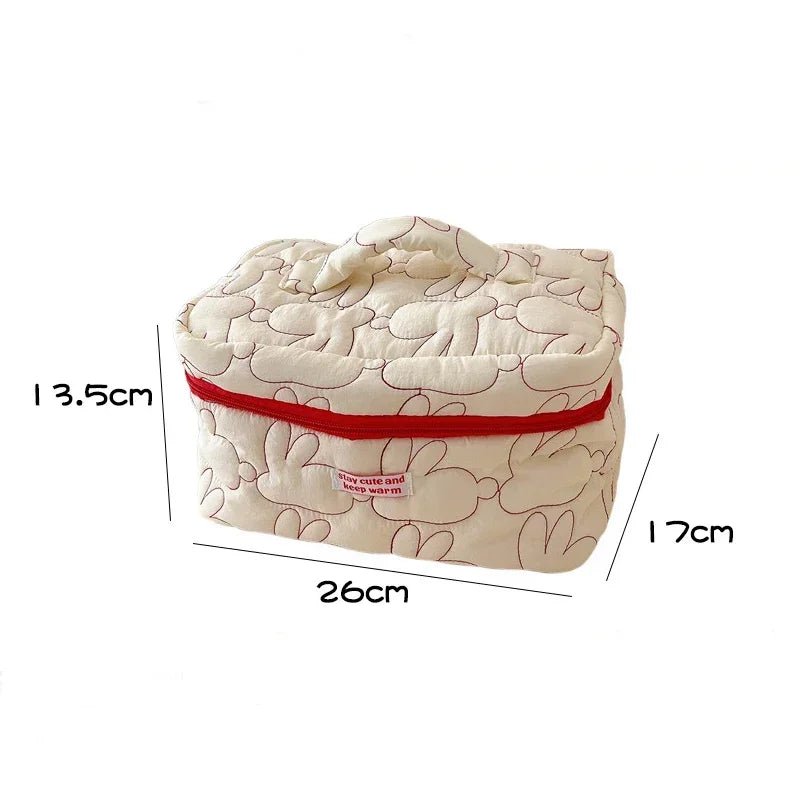 Ins Large Capacity Zipper Makeup Bags - WIVAStore