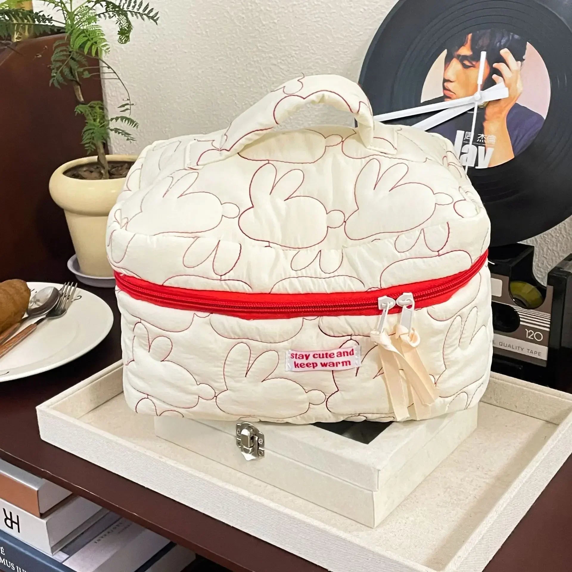 Ins Large Capacity Zipper Makeup Bags - WIVAStore