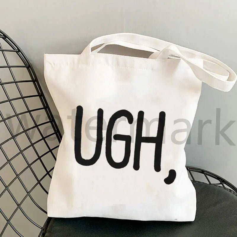 Kpop Tote Bag Aesthetic Shopper Ugh Casual Bag - WIVAStore