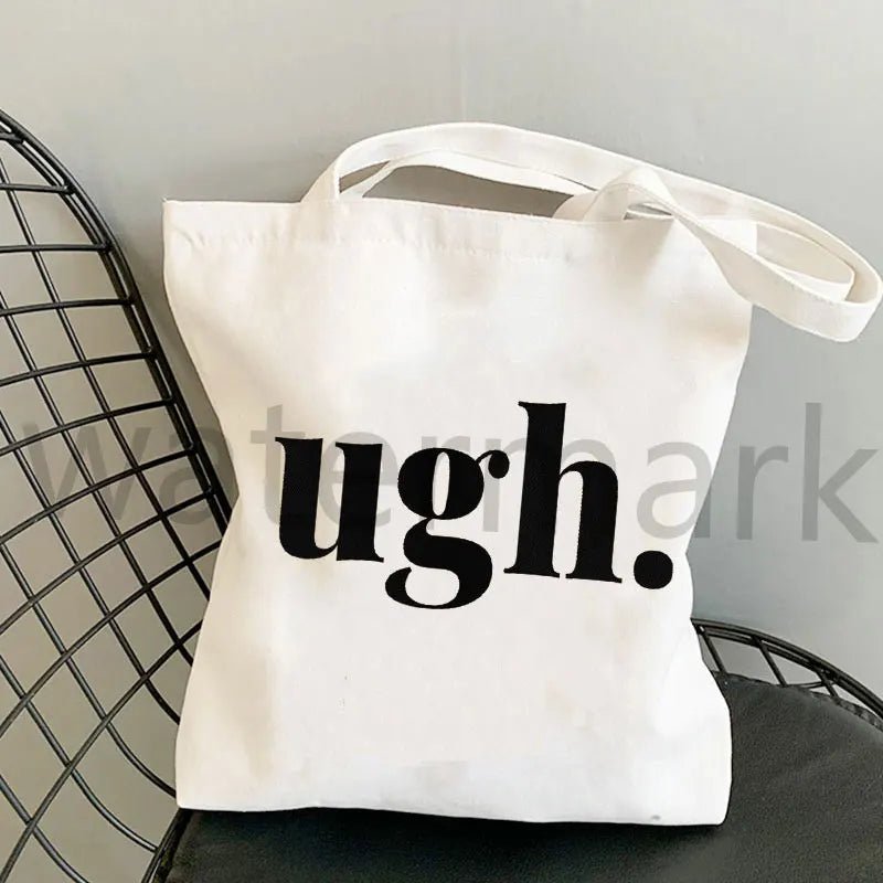 Kpop Tote Bag Aesthetic Shopper Ugh Casual Bag - WIVAStore
