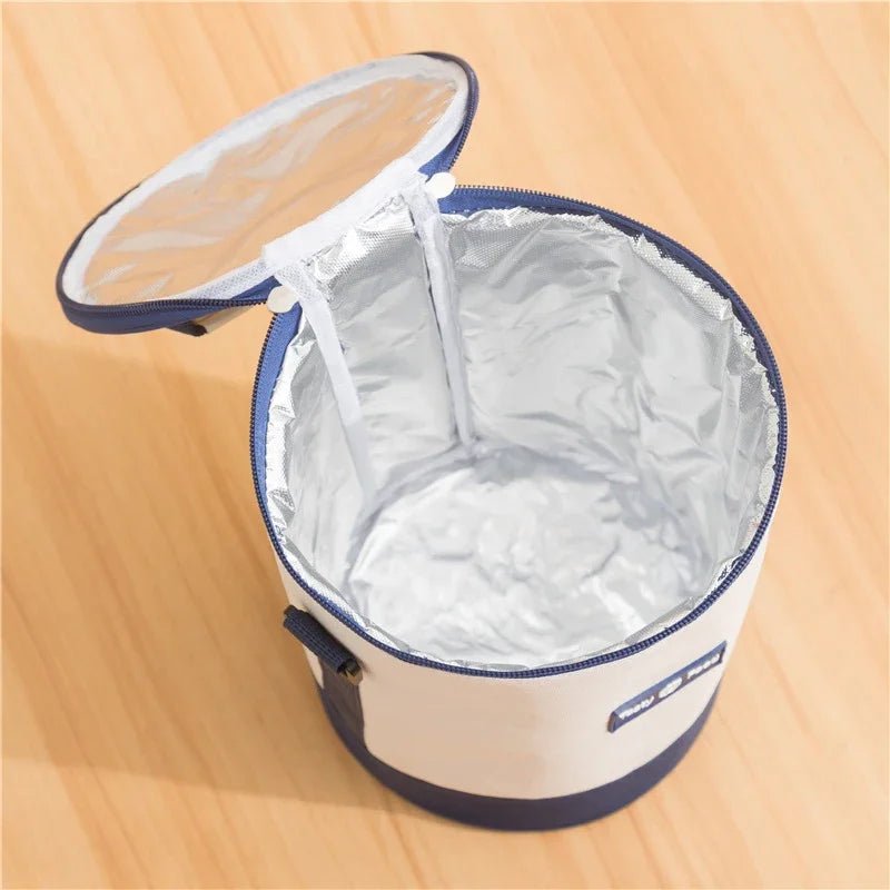 Large Capacity Cylindrical Insulated Lunch Box - WIVAStore