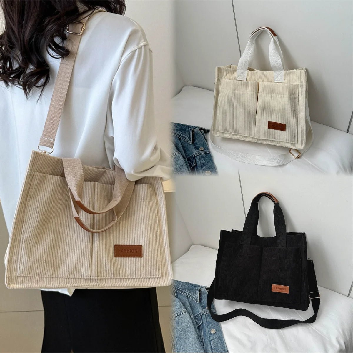 Large capacity shoulder bag - WIVAStore