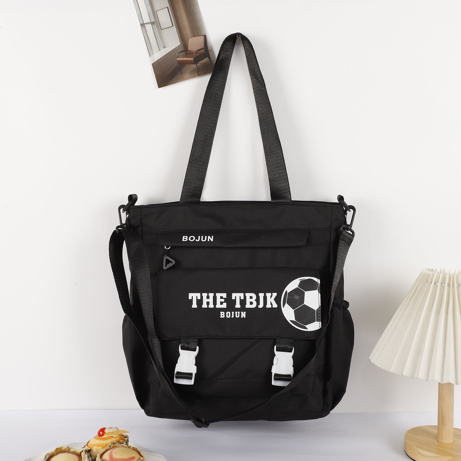 Large capacity tote bag, student cute high school tote bag, tote shoulder bag - WIVAStore