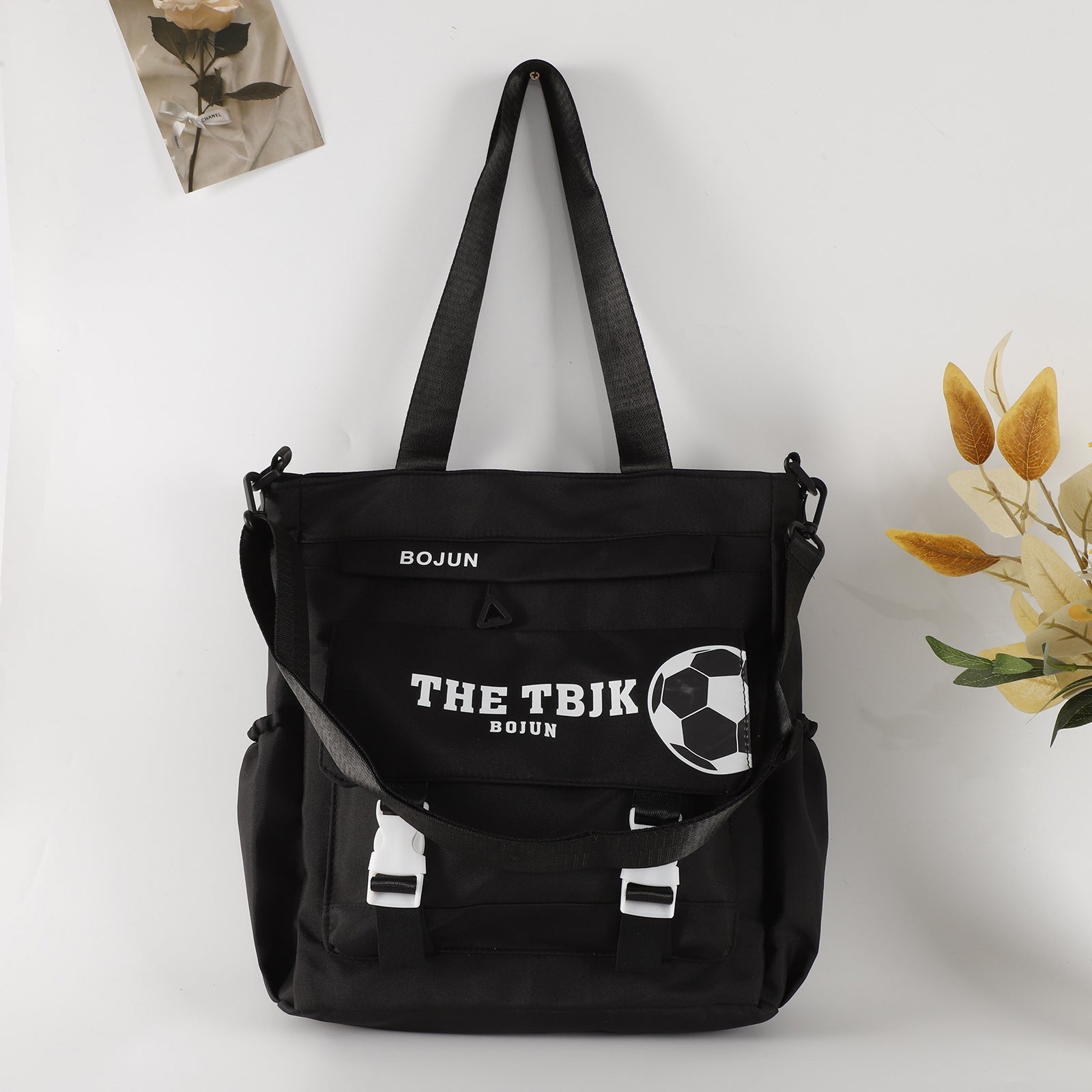 Large capacity tote bag, student cute high school tote bag, tote shoulder bag - WIVAStore
