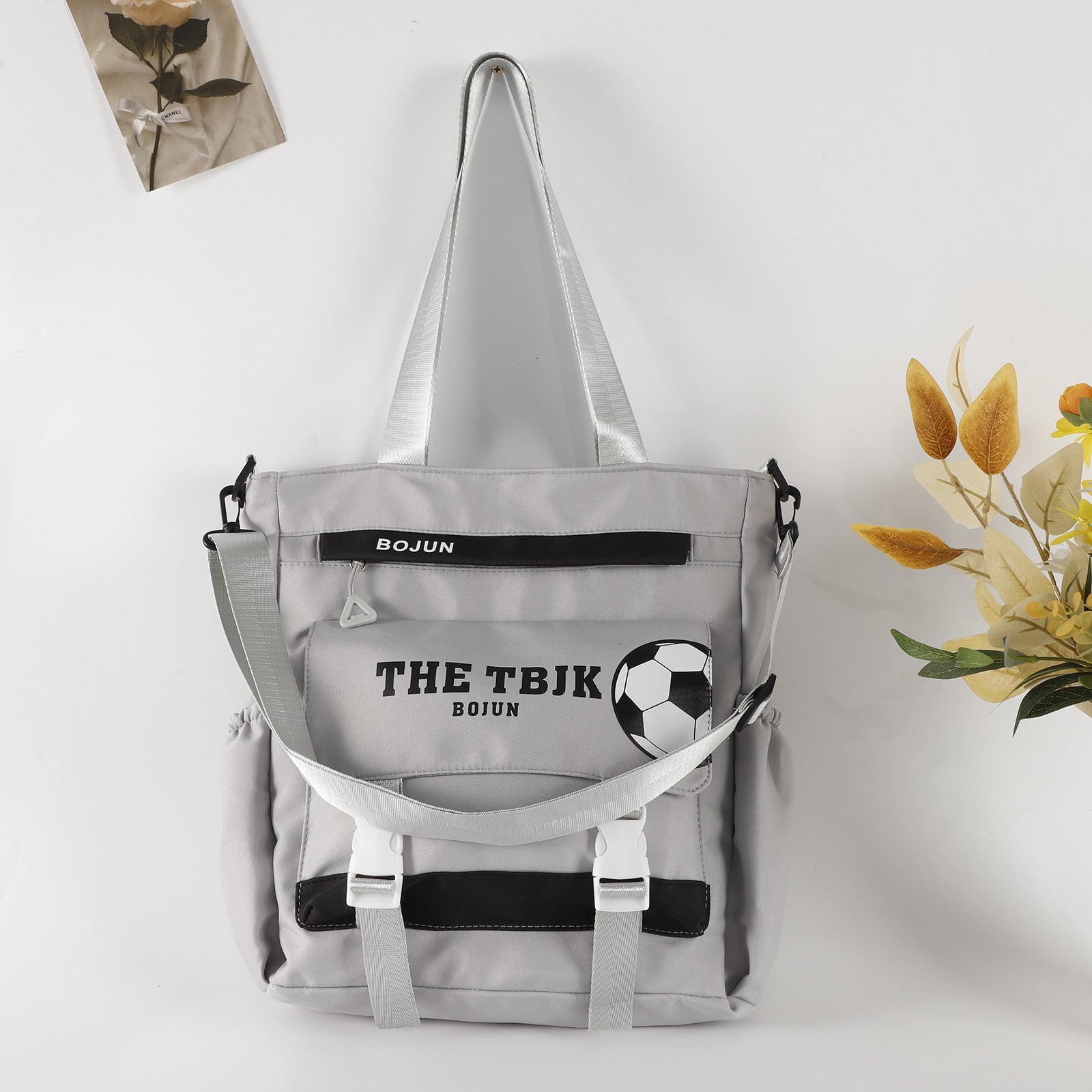 Large capacity tote bag, student cute high school tote bag, tote shoulder bag - WIVAStore