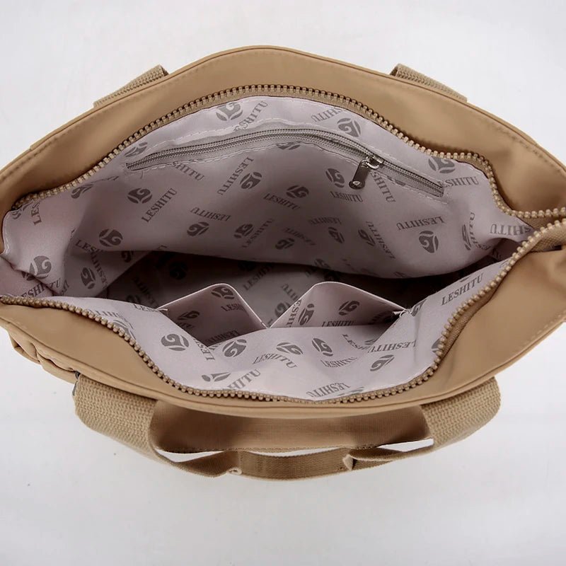 Large Capacity Waterproof Canvas Shoulder Handbag - WIVAStore
