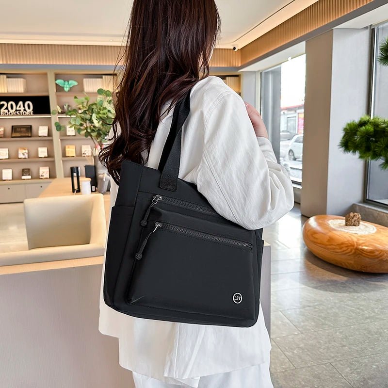 Large Capacity Waterproof Canvas Shoulder Handbag - WIVAStore