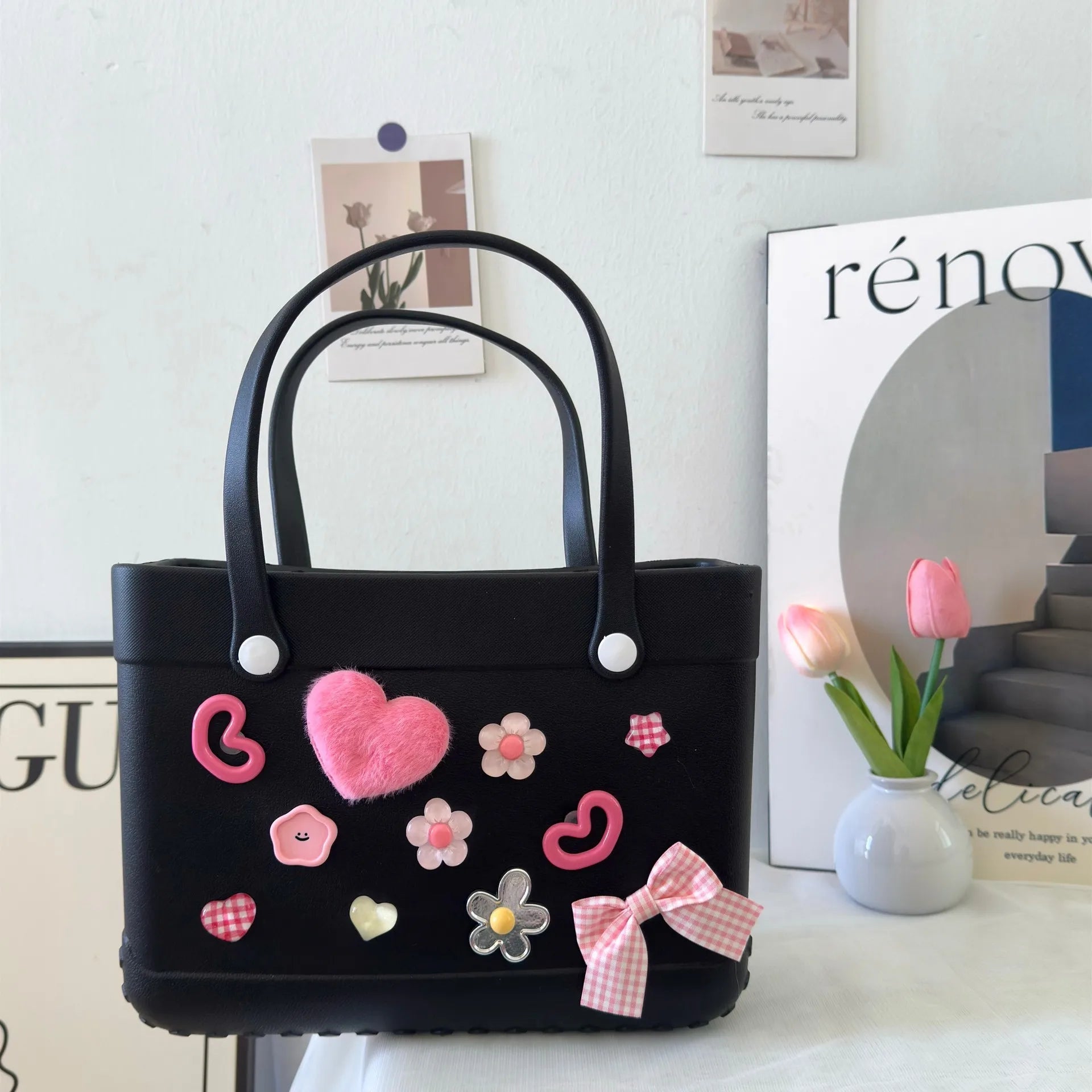 Large Eva Beach Bag Fashion - WIVAStore