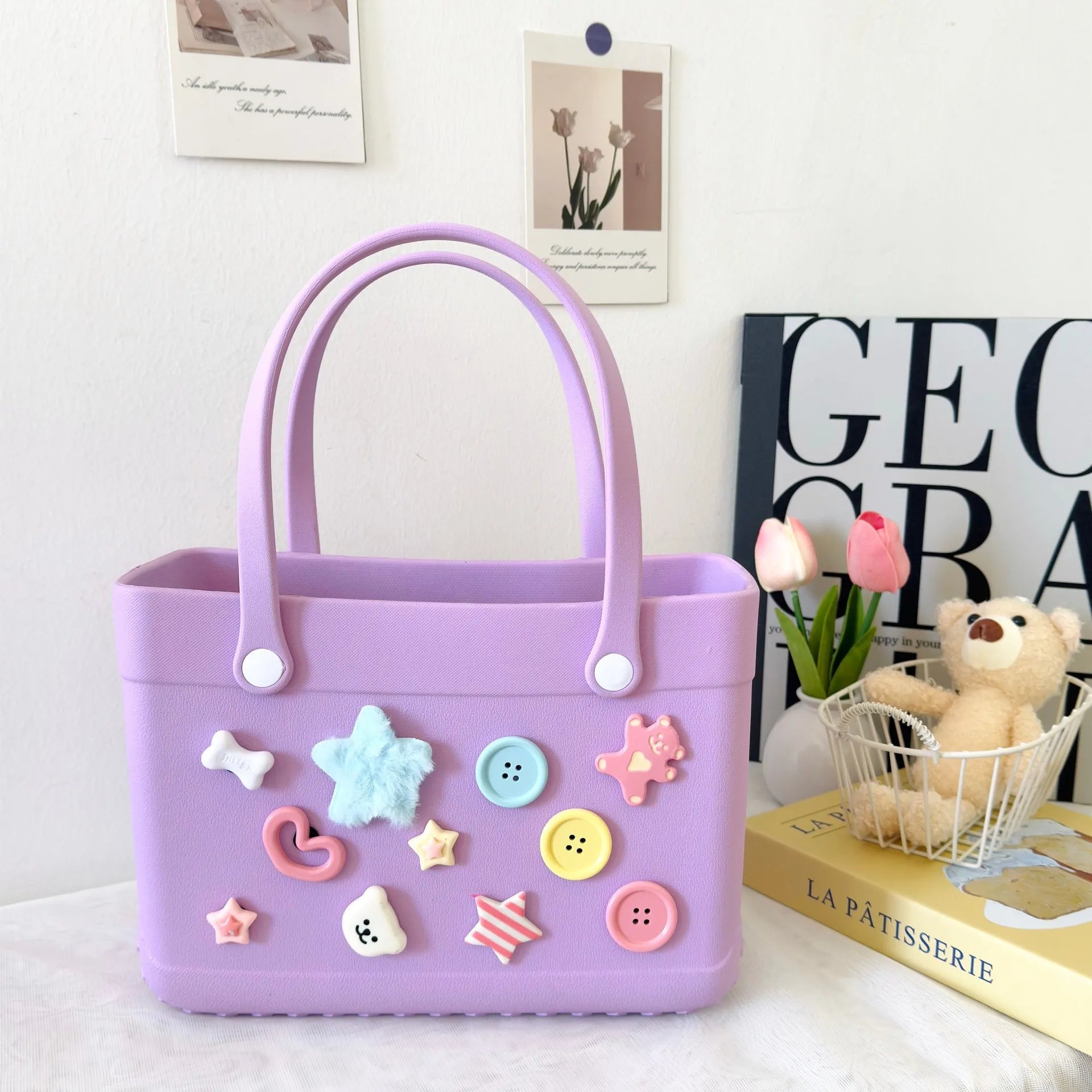 Large Eva Beach Bag Fashion - WIVAStore