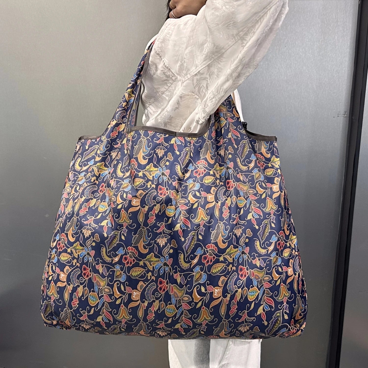 Large Foldable Portable Eco - Friendly Lightweight Shopping Bag - WIVAStore