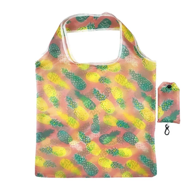 Large Foldabler Groceries Bags - Washable Printed Totes - WIVAStore