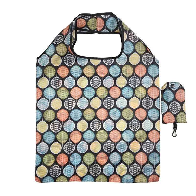 Large Foldabler Groceries Bags - Washable Printed Totes - WIVAStore