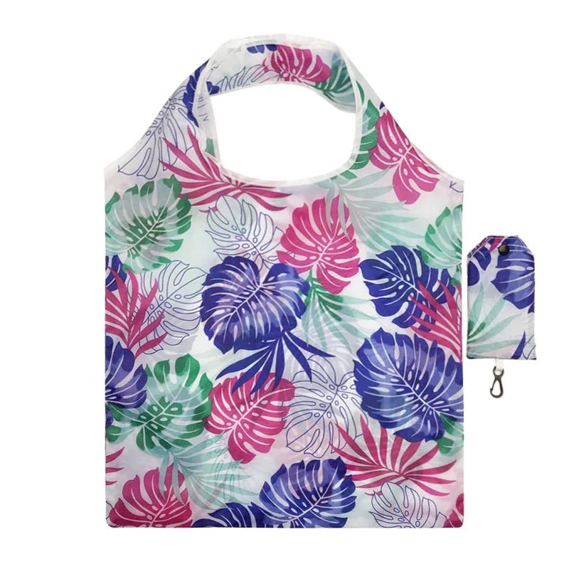 Large Foldabler Groceries Bags - Washable Printed Totes - WIVAStore