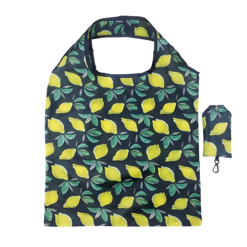 Large Foldabler Groceries Bags - Washable Printed Totes - WIVAStore