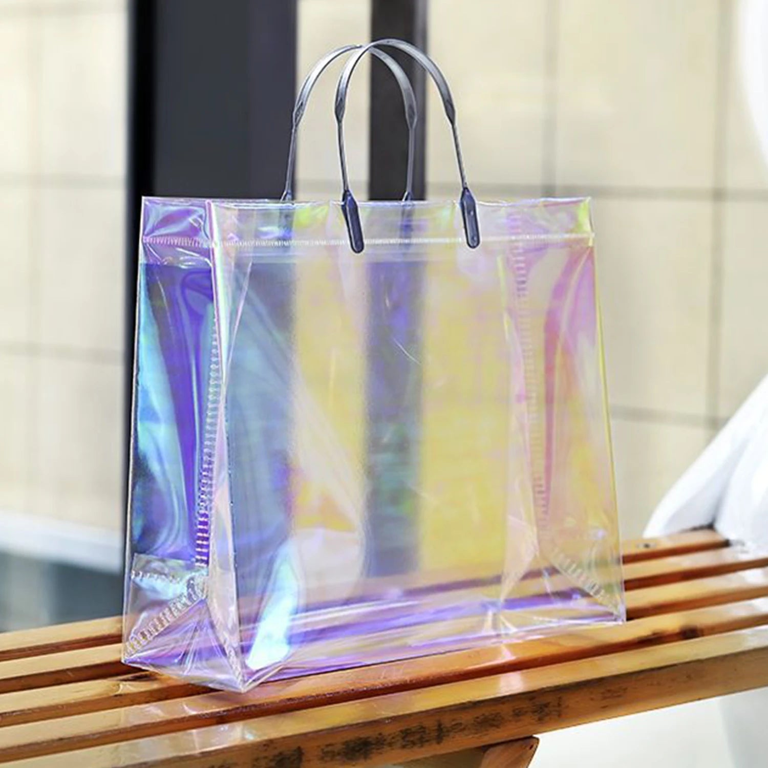 Laser Handbag Waterproof Handbag Tote Eco Bag - WIVAStore