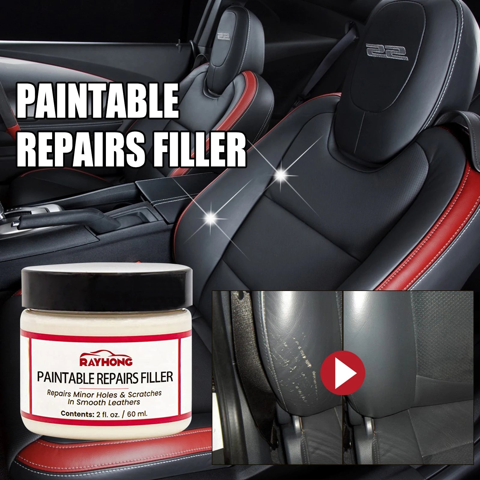 Leather Filler–Fine Filling Without Trace - WIVAStore