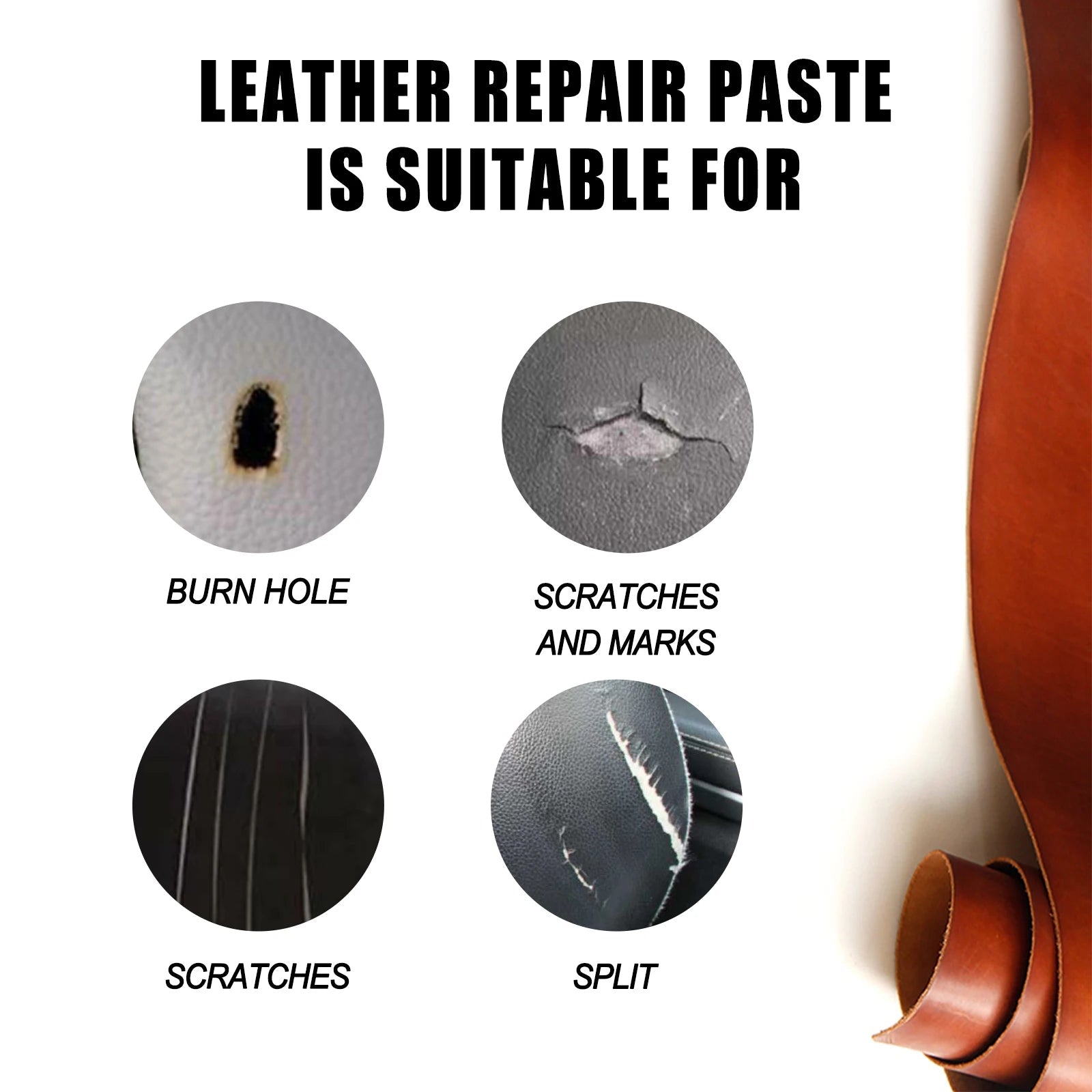 Leather Filler–Fine Filling Without Trace - WIVAStore