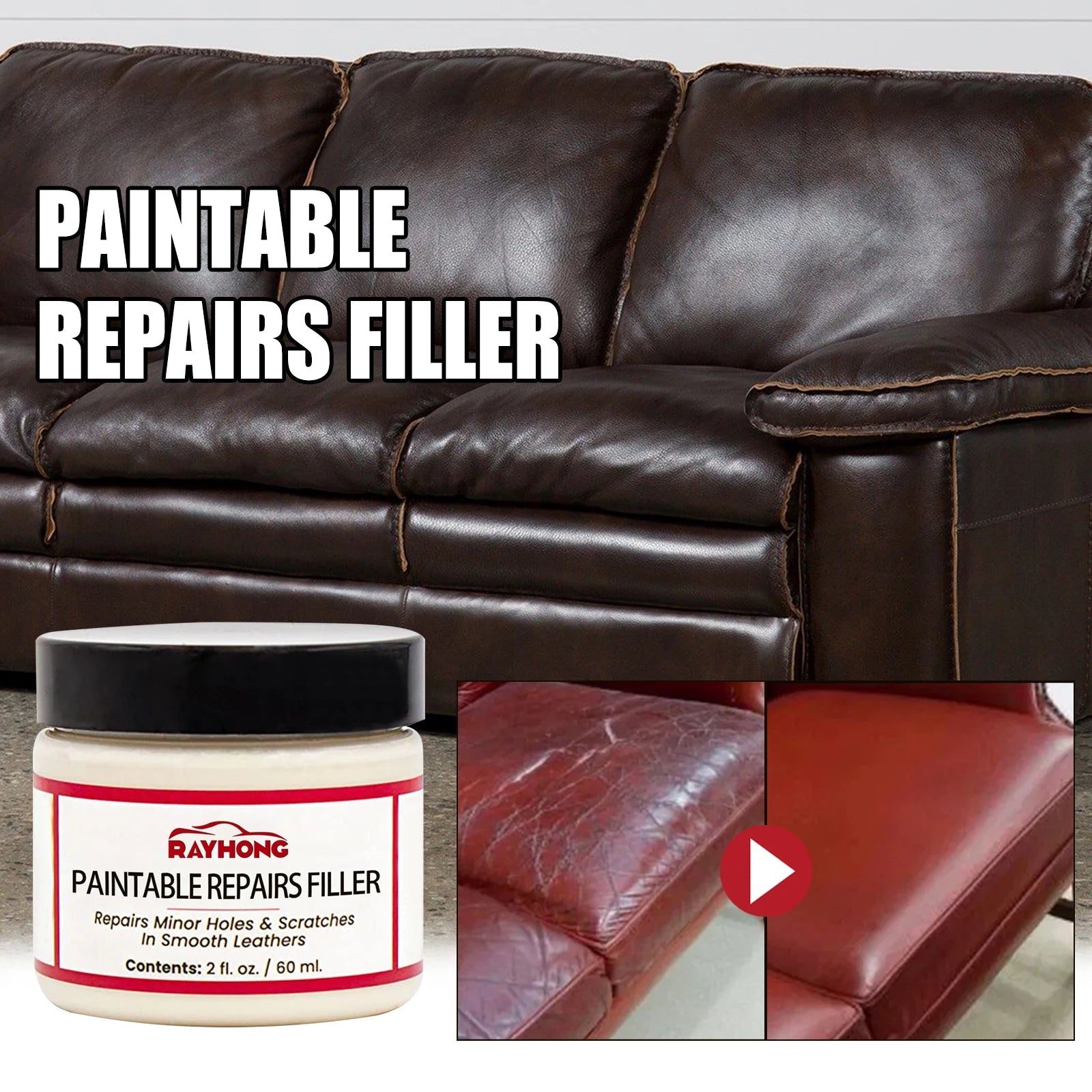 Leather Filler–Fine Filling Without Trace - WIVAStore