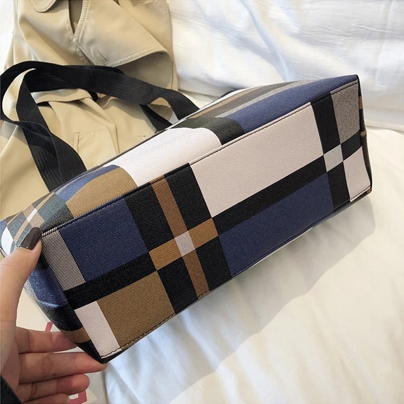 Leather Shoulder Shopping Bag - WIVAStore