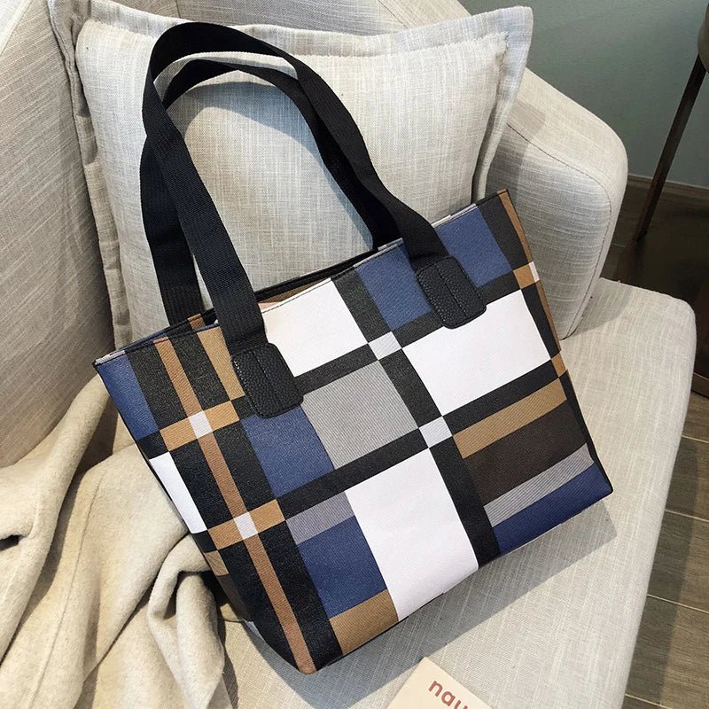 Leather Shoulder Shopping Bag - WIVAStore